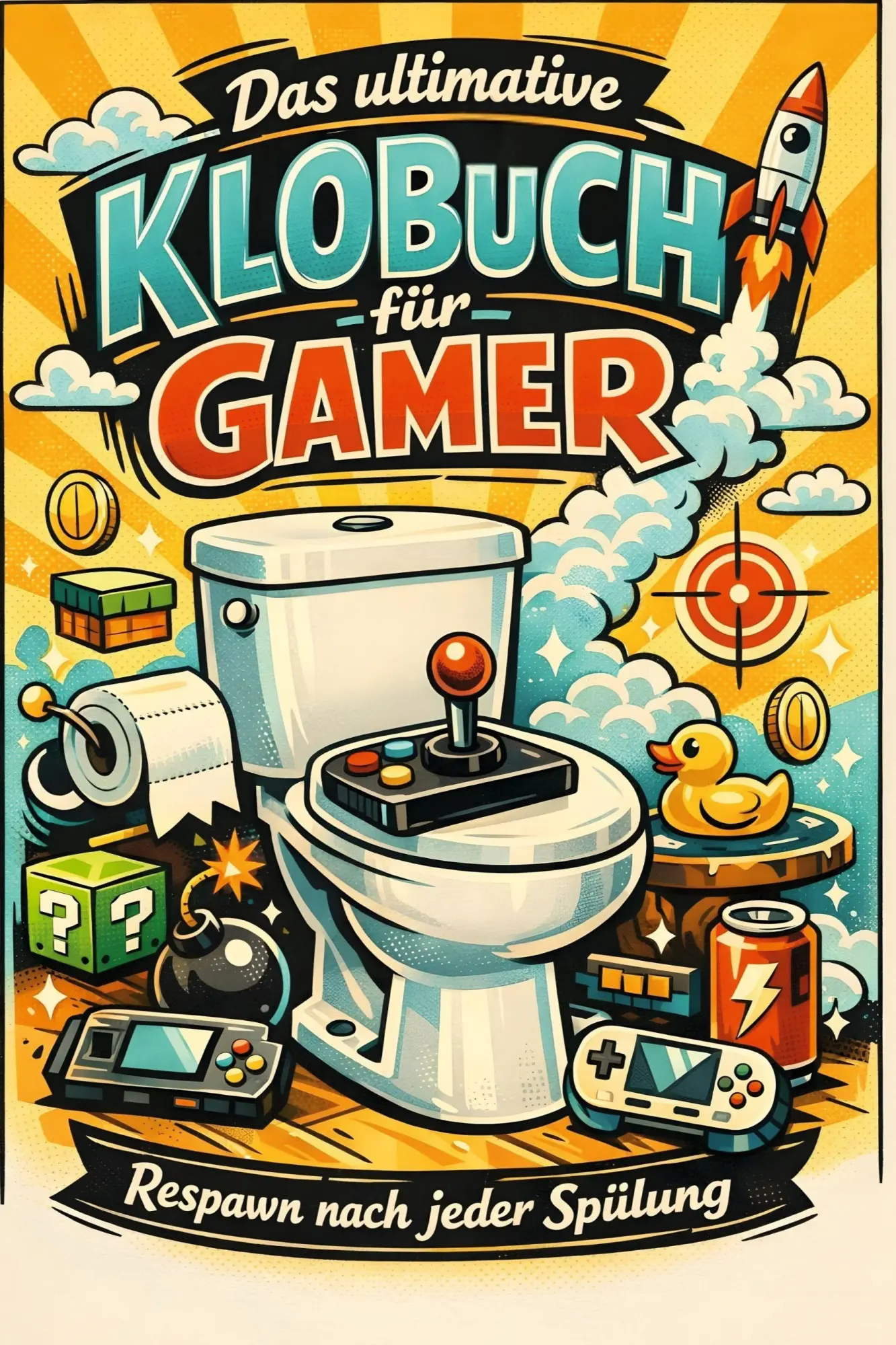 Cover: 9783696100704 | Das ultimative Klobuch für Gamer | Respawn nach jeder Spülung | Keller