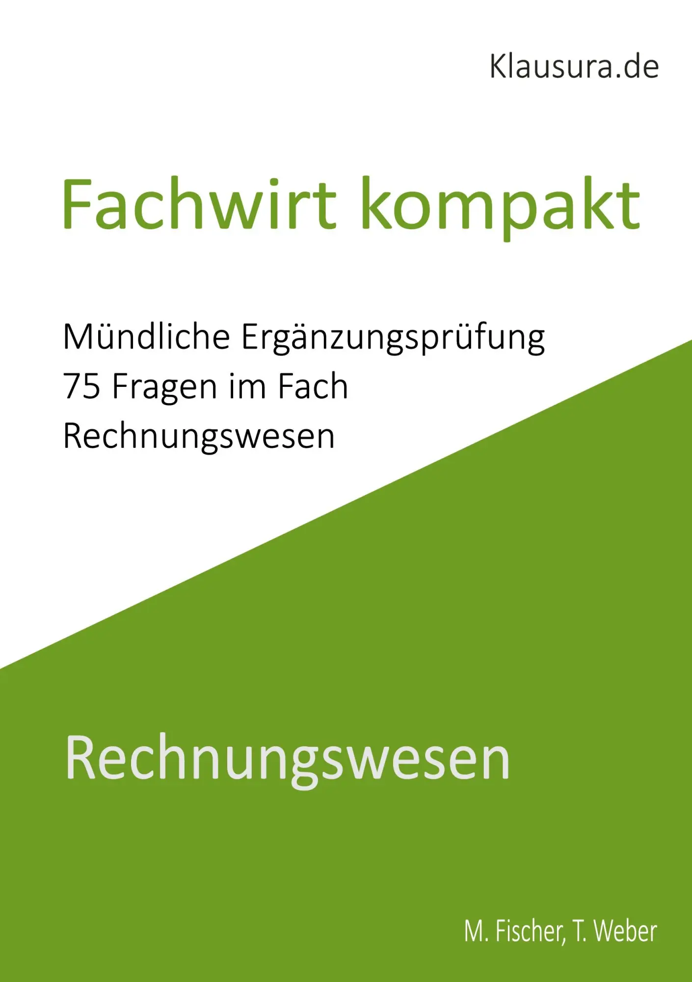 Cover: 9783819260704 | Fachwirt Kompakt | Mündliche Ergänzungsprüfung Rechnungswesen | Buch