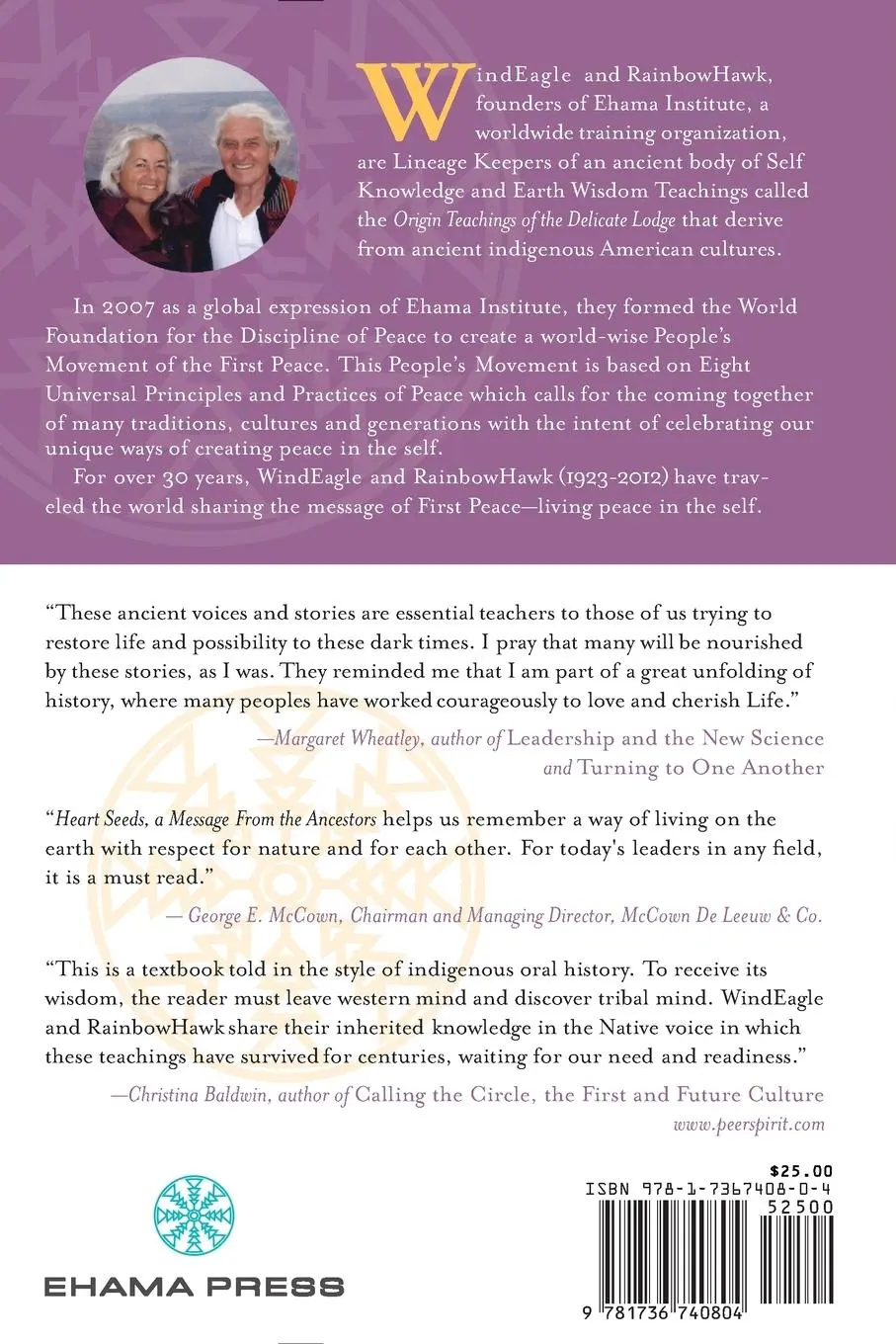 Rückseite: 9781736740804 | Heart Seeds - a message from the ancestors | Kinney-Linton (u. a.)