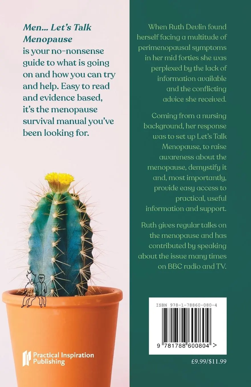 Rückseite: 9781788600804 | Men... Let's Talk Menopause | Ruth Devlin | Taschenbuch | Englisch