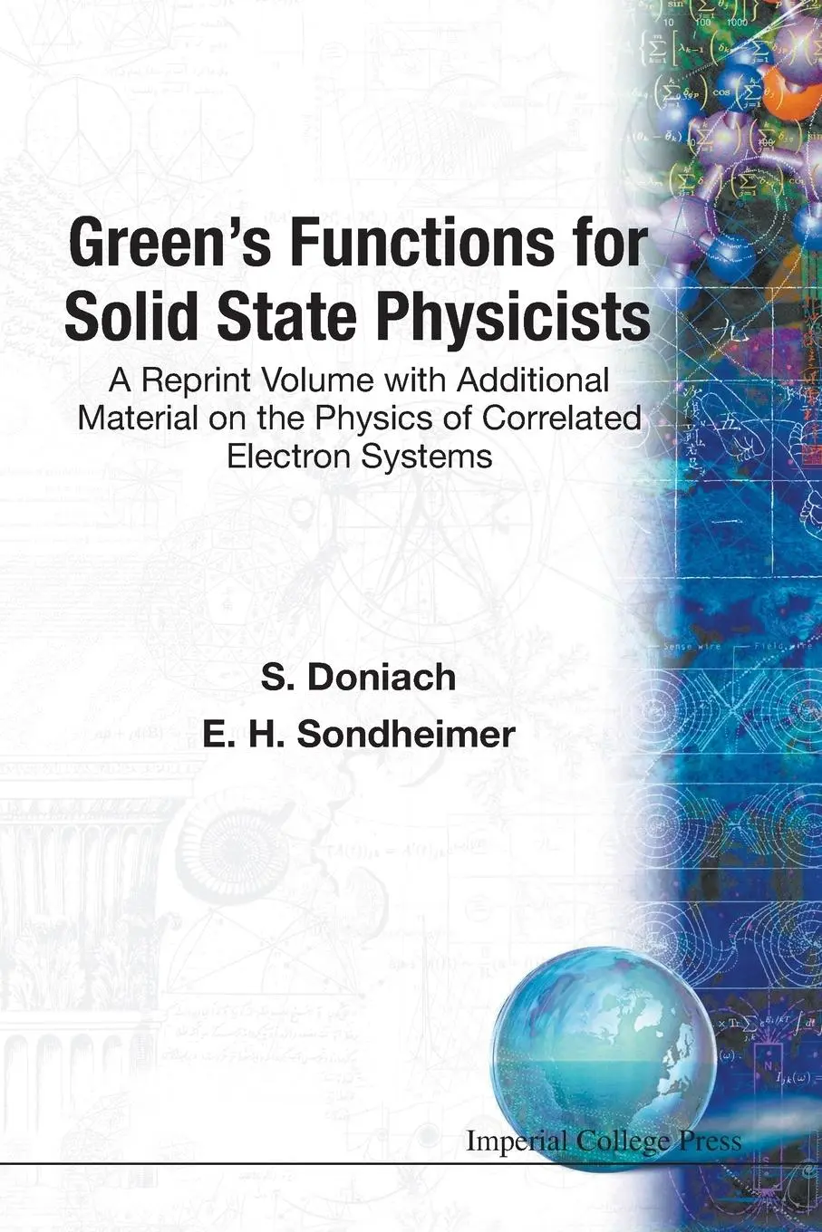 Cover: 9781860940804 | GREEN'S FUNCTIONS FOR SOLID STATE... | S Doniach &amp; E H Sondheimer