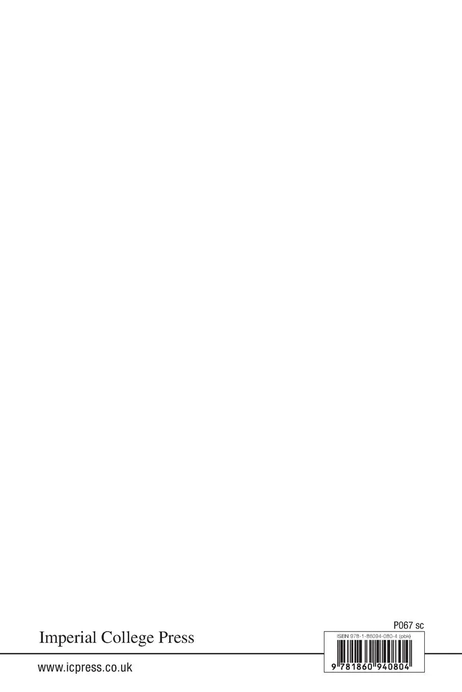 Rückseite: 9781860940804 | GREEN'S FUNCTIONS FOR SOLID STATE... | S Doniach &amp; E H Sondheimer