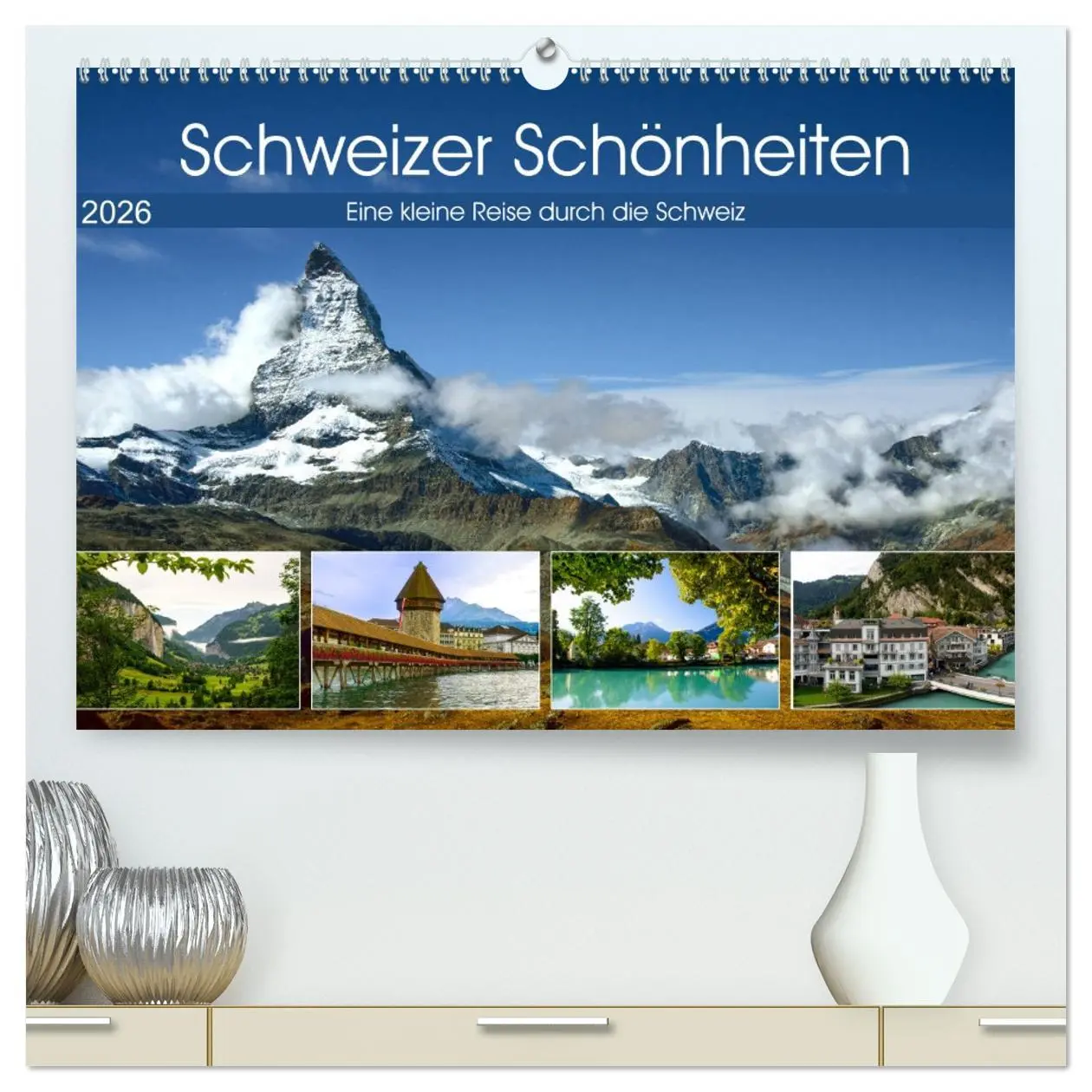 Cover: 9783457670804 | Schweizer Schönheiten (hochwertiger Premium Wandkalender 2026 DIN...