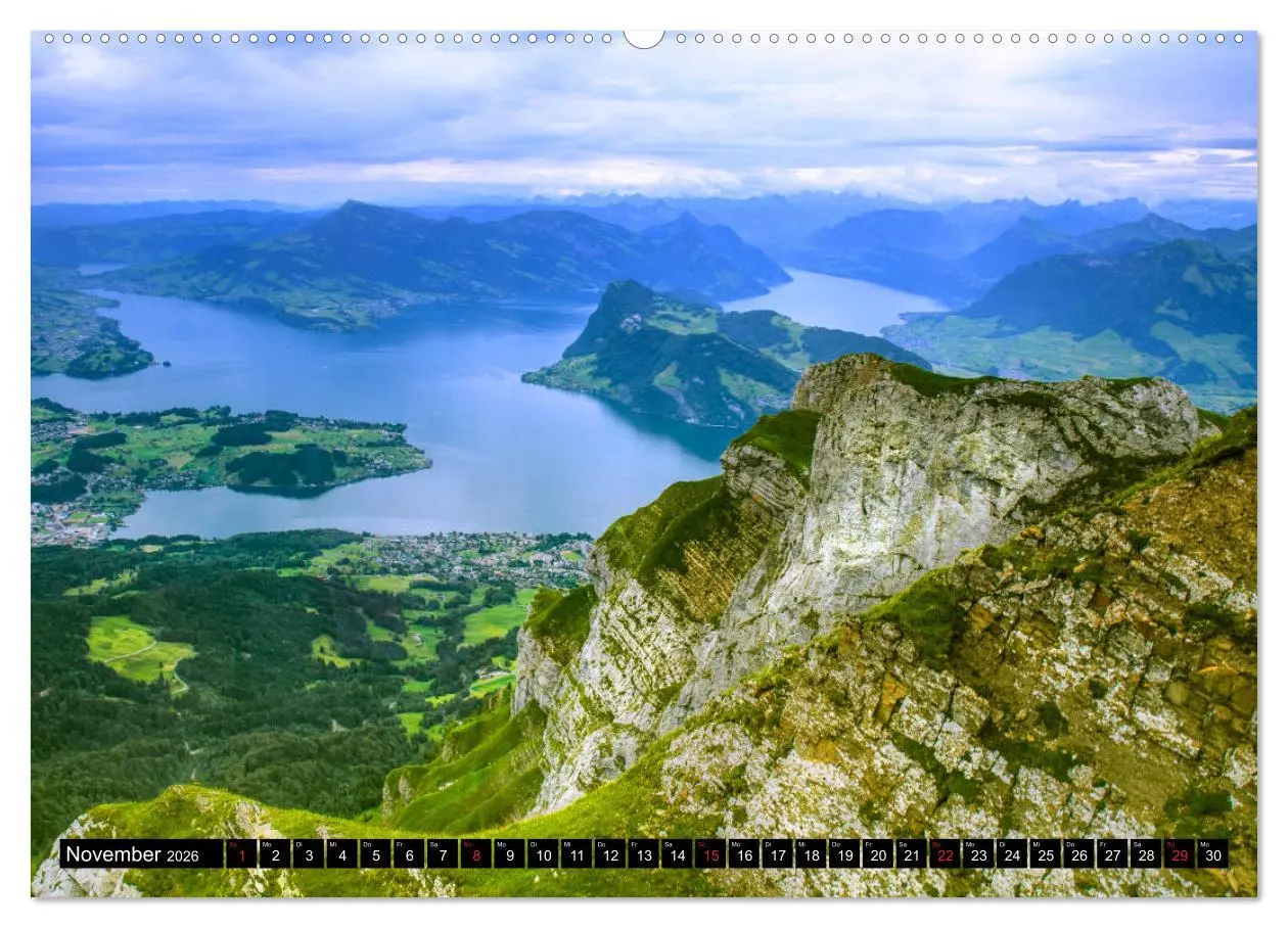 Bild: 9783457670804 | Schweizer Schönheiten (hochwertiger Premium Wandkalender 2026 DIN...