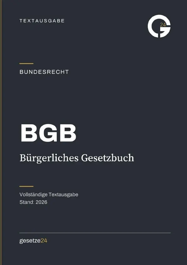 Cover: 9783565580804 | BGB - Bürgerliches Gesetzbuch | Gesetze24 Deutschland | Taschenbuch