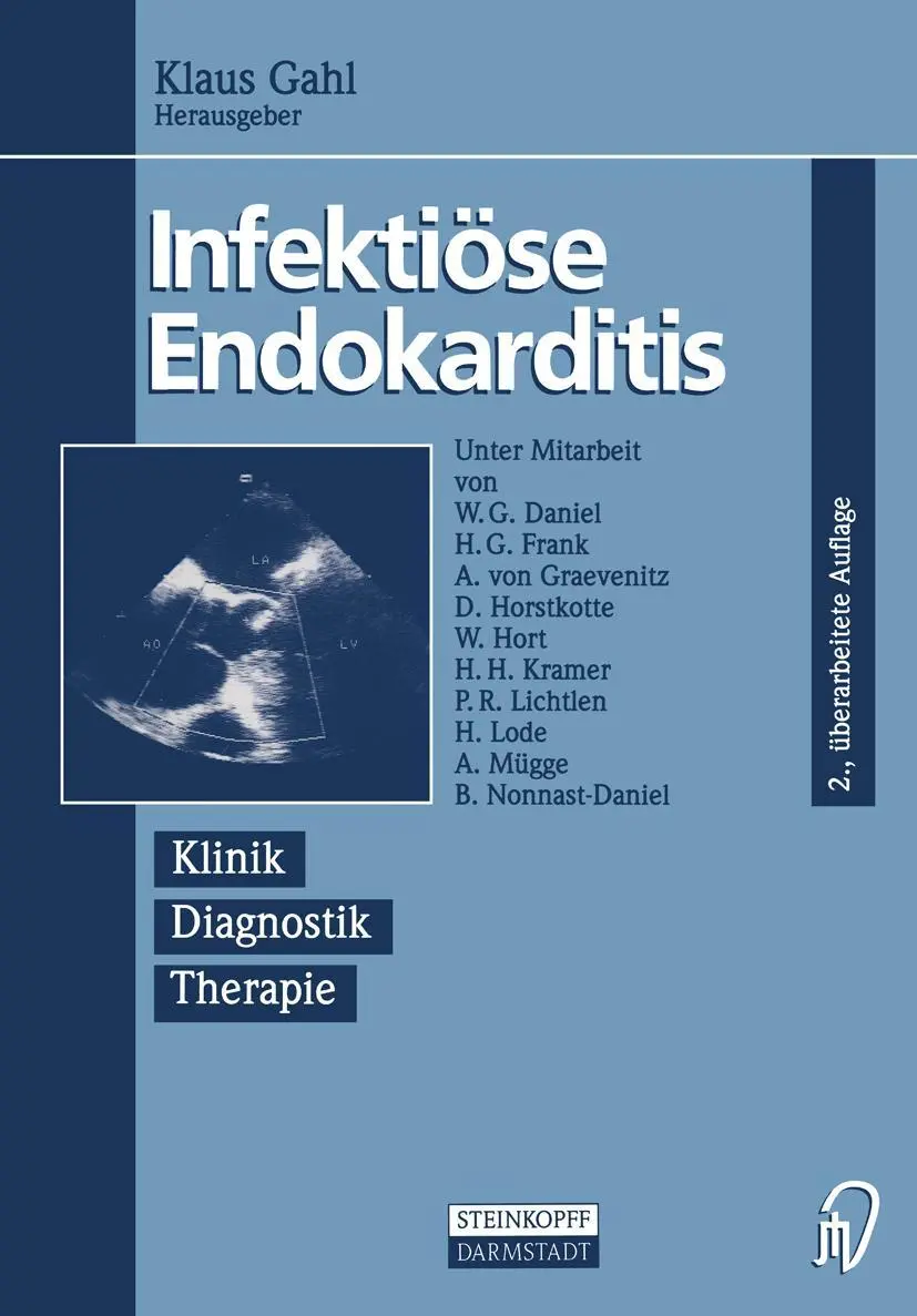 Cover: 9783642870804 | Infektiöse Endokarditis | Klinik Diagnostik Therapie | Klaus Gahl