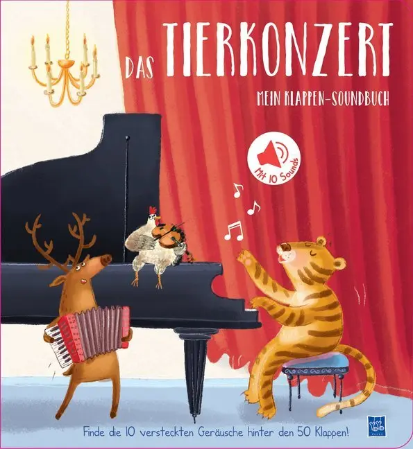 Mein Klappen-Soundbuch - Das Tierkonzert Pappband