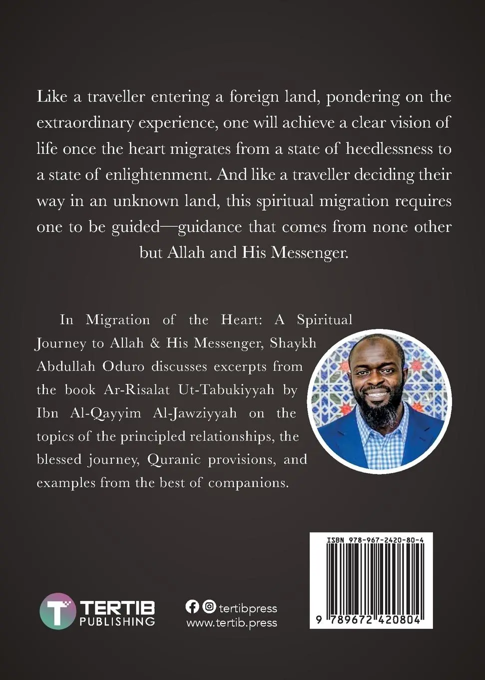 Rückseite: 9789672420804 | Migration of the Heart | Abdullah Oduro | Taschenbuch | Englisch