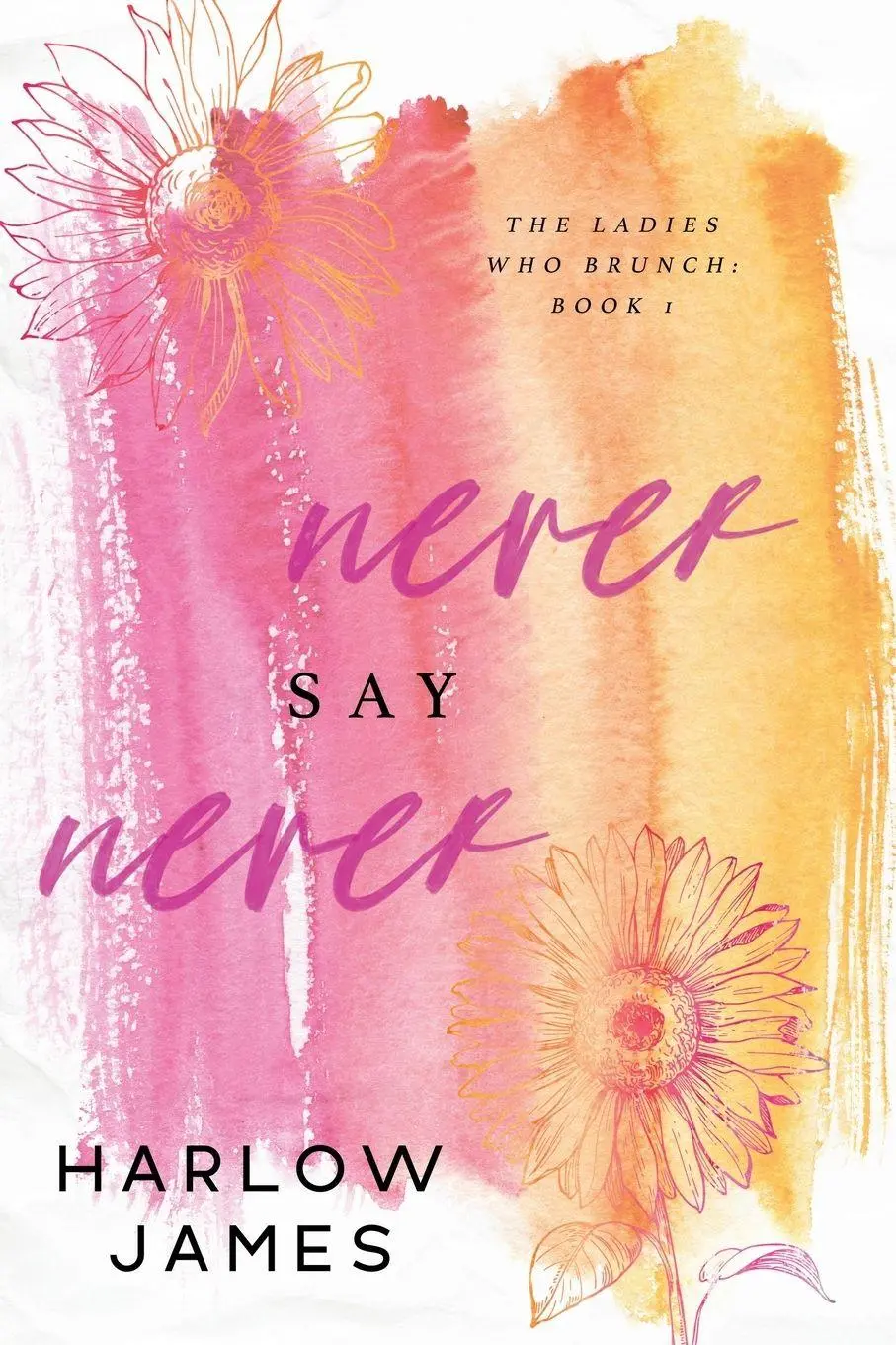 Cover: 9798989890804 | Never Say Never | The Ladies Who Brunch Book 1 | Harlow James | Buch