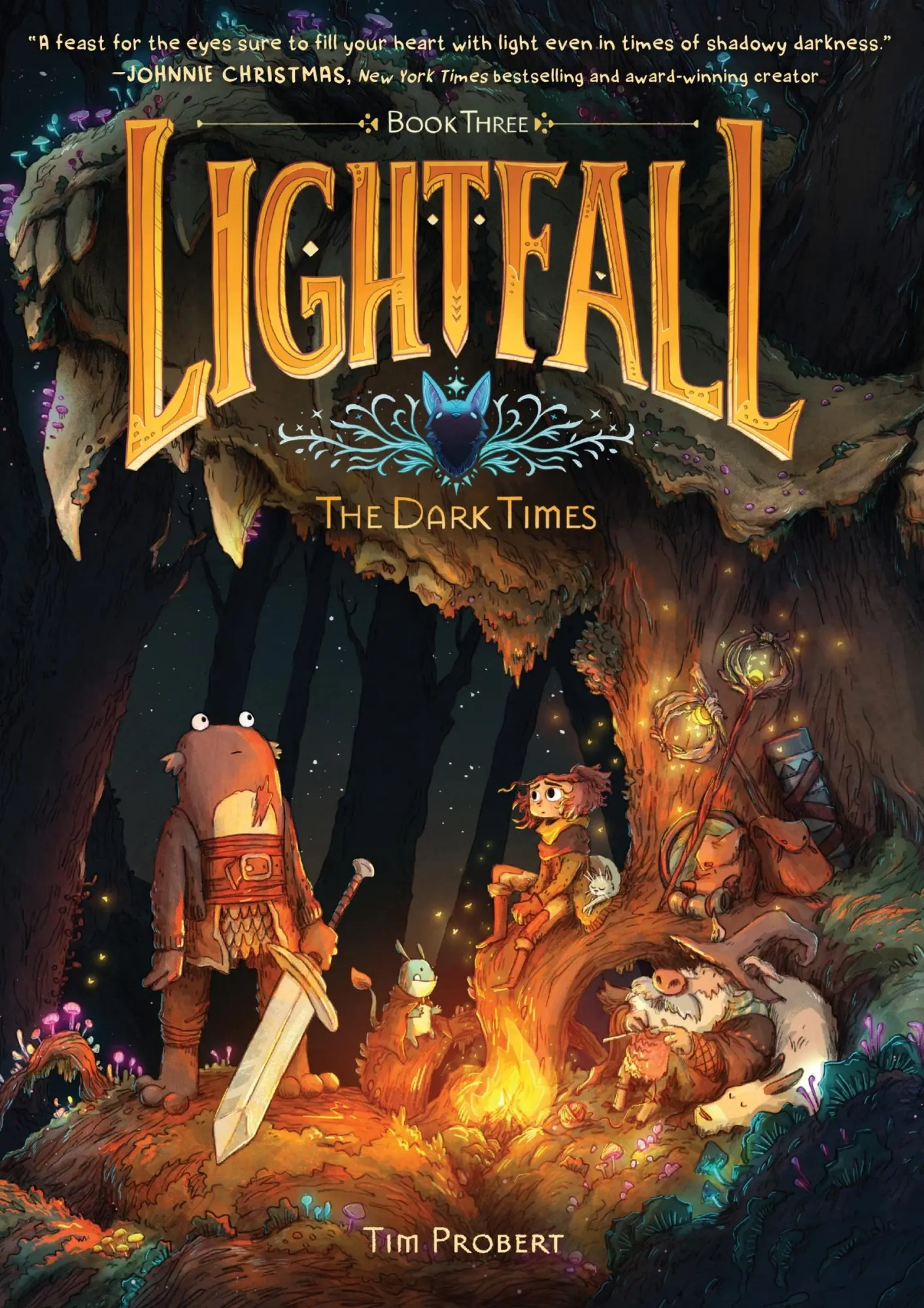 Cover: 9780063080904 | Lightfall: The Dark Times | A Graphic Novel | Tim Probert | Buch