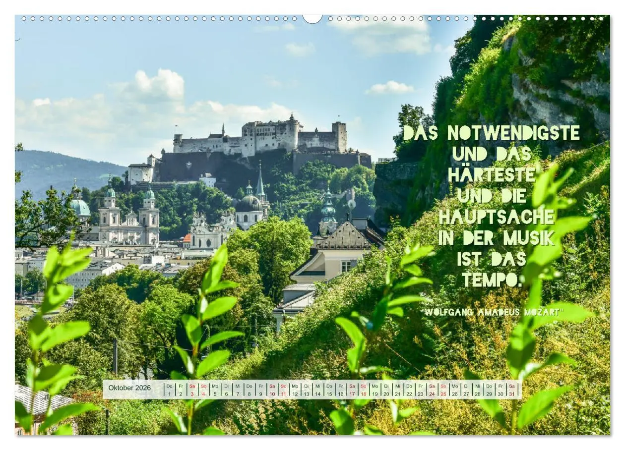 Bild: 9783457420904 | Salzburg, die romantische Stadt mit Zitaten von Wolfgang Amadeus...