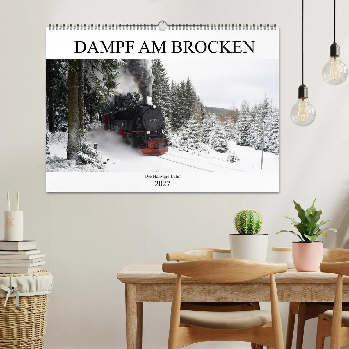 Bild: 9783569770904 | Dampf am Brocken - Die Harzquerbahn (Wandkalender 2027 DIN A2...