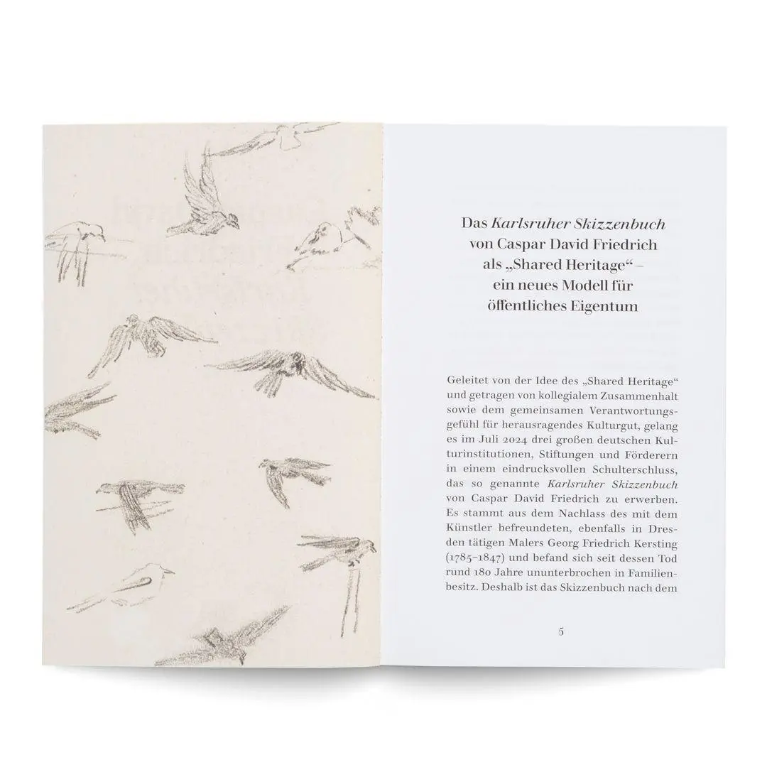 Bild: 9783775760904 | Caspar David Friedrich - Das Karlsruher Skizzenbuch (Schmuckausgabe)