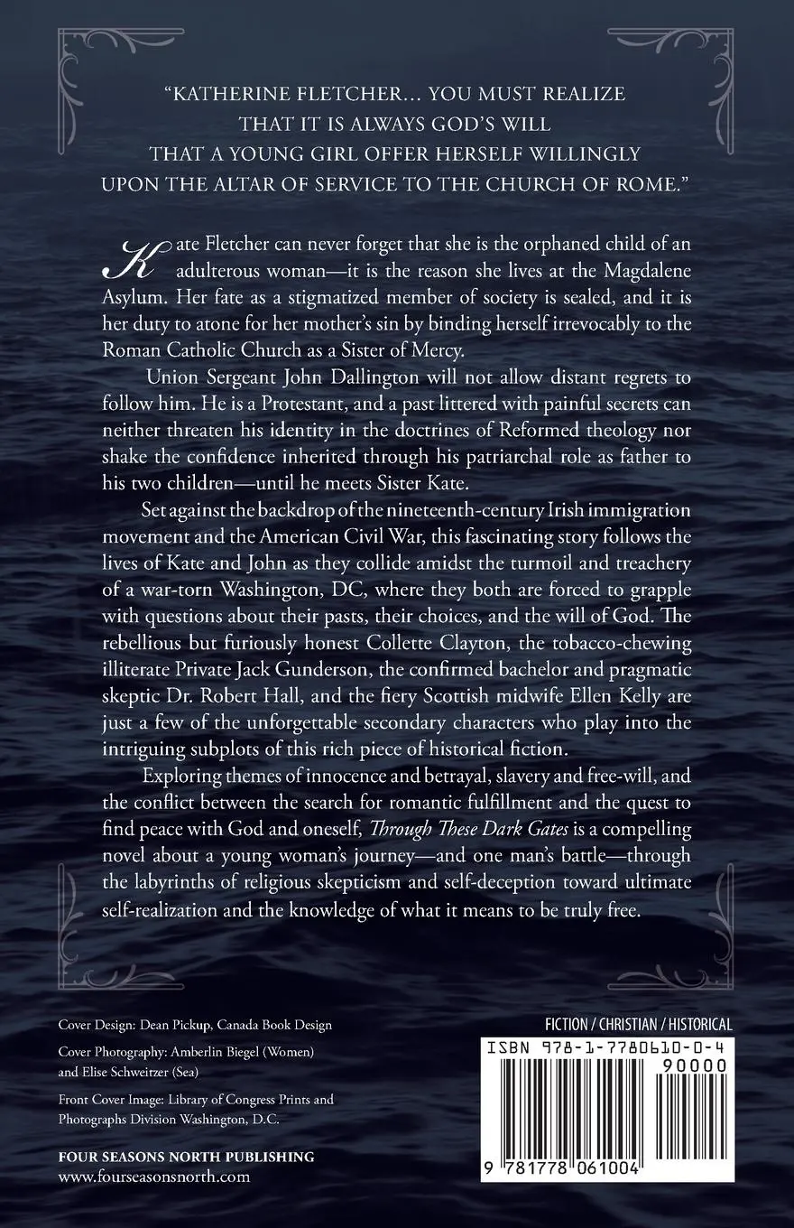 Rückseite: 9781778061004 | Through These Dark Gates | Brooklyn K. Biegel | Taschenbuch | Englisch