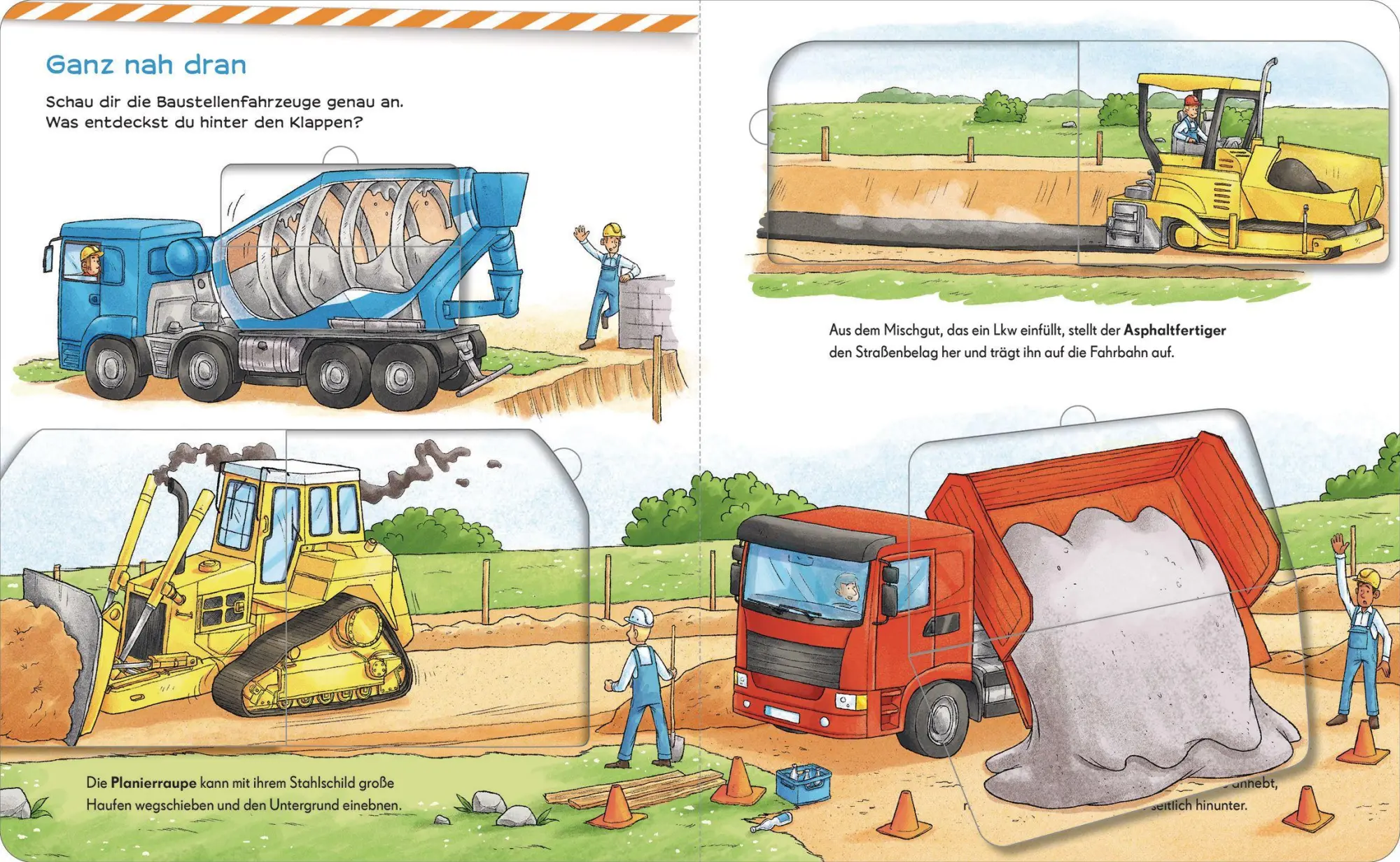 Bild: 9783328301004 | Fahrzeuge sind toll! - Auf der Baustelle | Linda Sturm | Buch | 12 S.
