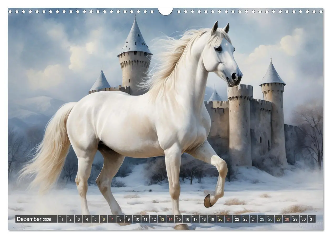Bild: 9783457171004 | Schöne wilde Mustangs (Wandkalender 2025 DIN A3 quer), CALVENDO...