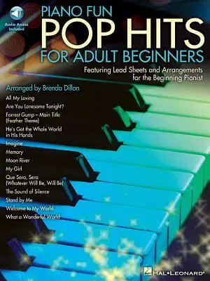 Cover: 9781458421104 | Piano Fun - Pop Hits for Adult Beginners Book/Online Audio | Dillon