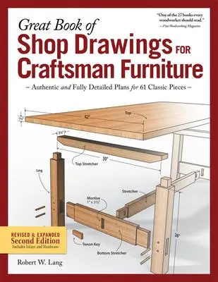 Cover: 9781497101104 | Great Book of Shop Drawings for Craftsman Furniture, Revised &amp;...