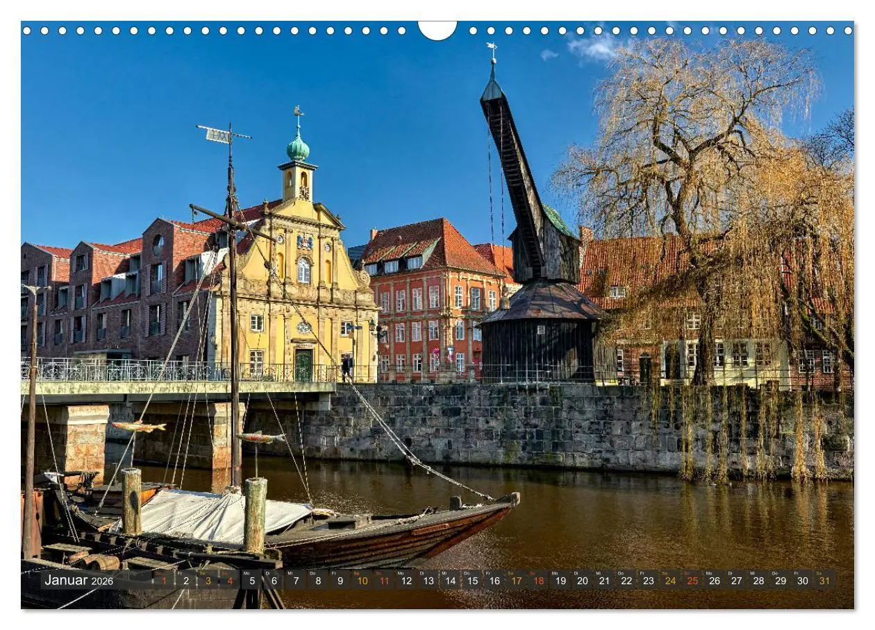 Bild: 9783457851104 | LÜNEBURG Ein- und Ausblicke von Andreas Voigt (Wandkalender 2026...