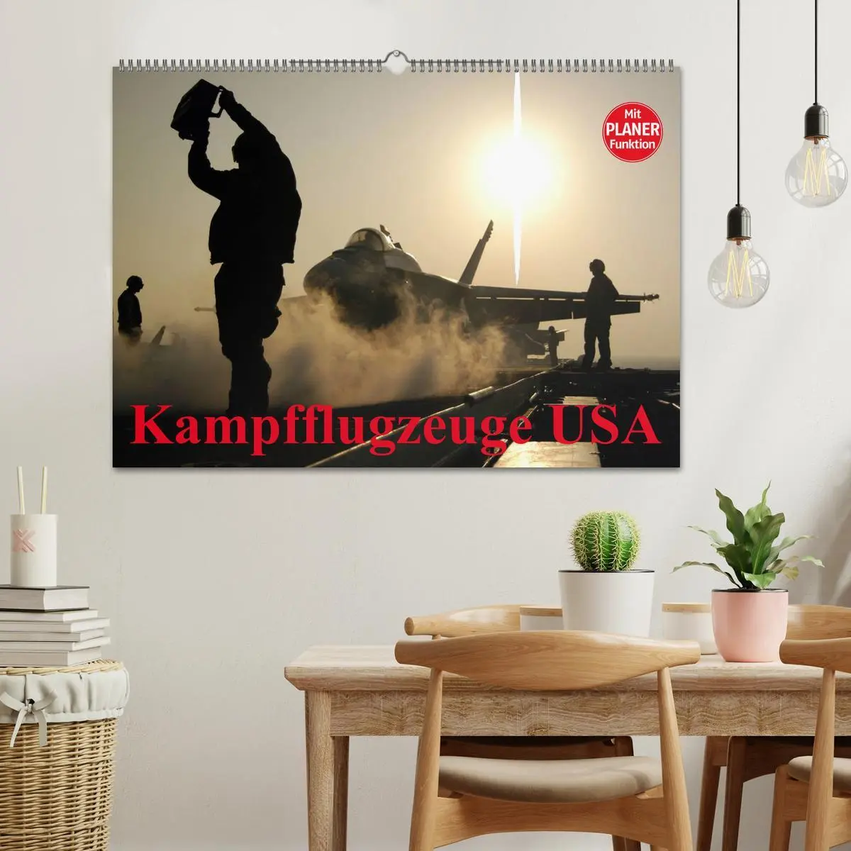 Bild: 9783516011104 | Kampfflugzeuge USA (Wandkalender 2026 DIN A2 quer), CALVENDO...