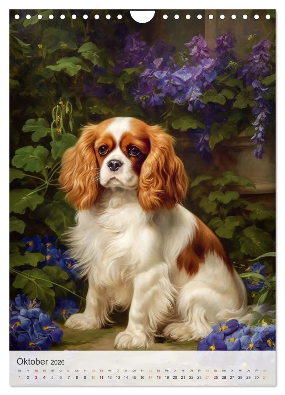 Bild: 9783516321104 | Cavalier King Charles Spaniel (Wandkalender 2026 DIN A4 hoch),...