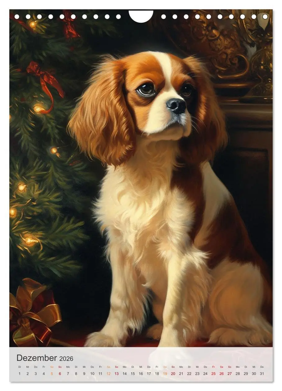 Bild: 9783516321104 | Cavalier King Charles Spaniel (Wandkalender 2026 DIN A4 hoch),...