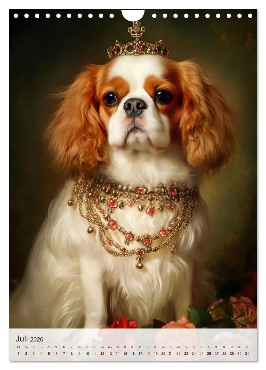 Bild: 9783516321104 | Cavalier King Charles Spaniel (Wandkalender 2026 DIN A4 hoch),...