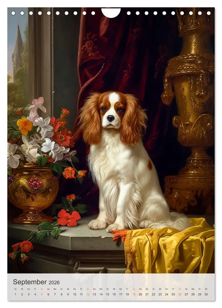 Bild: 9783516321104 | Cavalier King Charles Spaniel (Wandkalender 2026 DIN A4 hoch),...