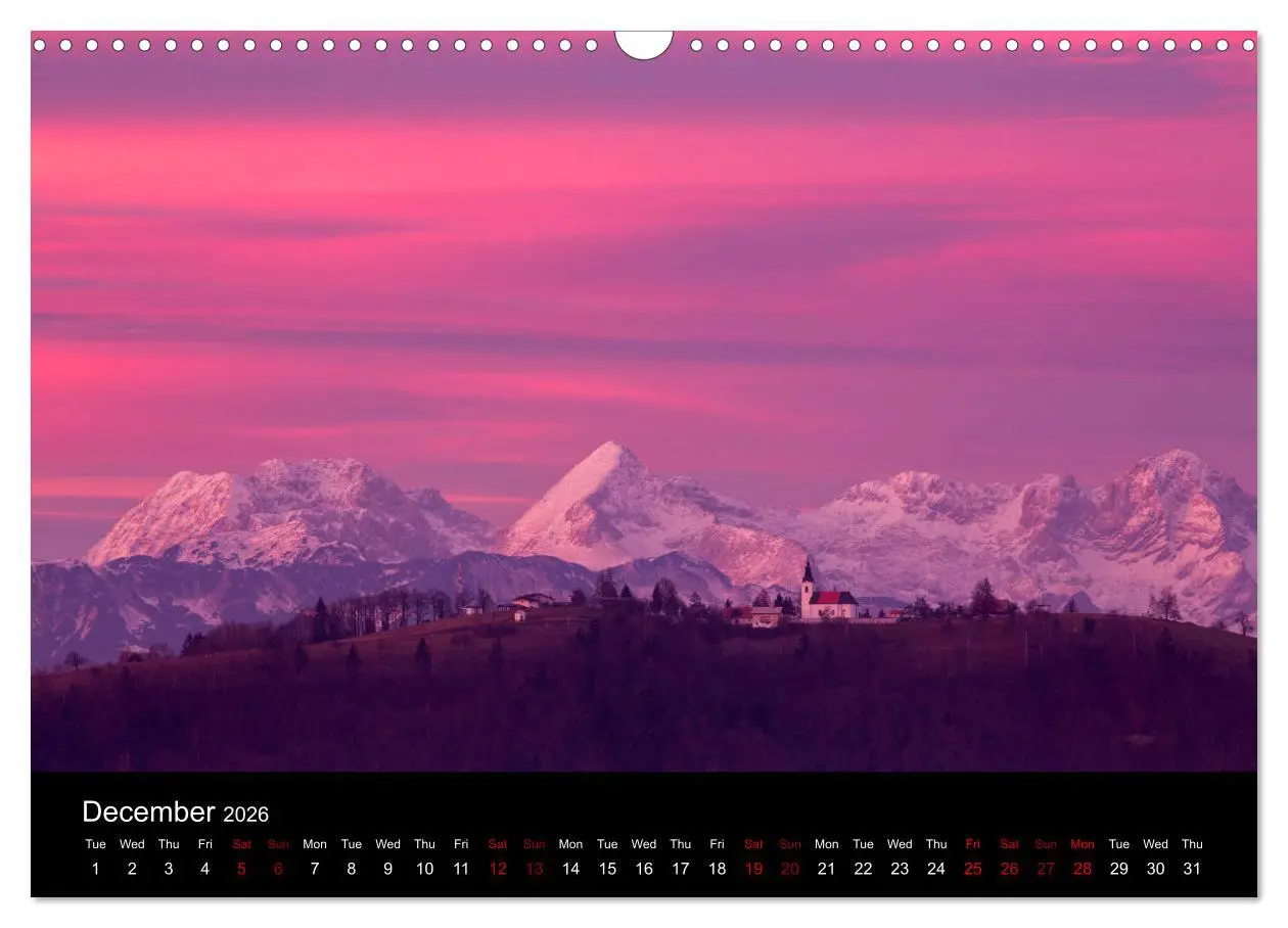 Bild: 9783516561104 | Mountains of Slovenia (Wall Calendar 2026 DIN A3 landscape),...