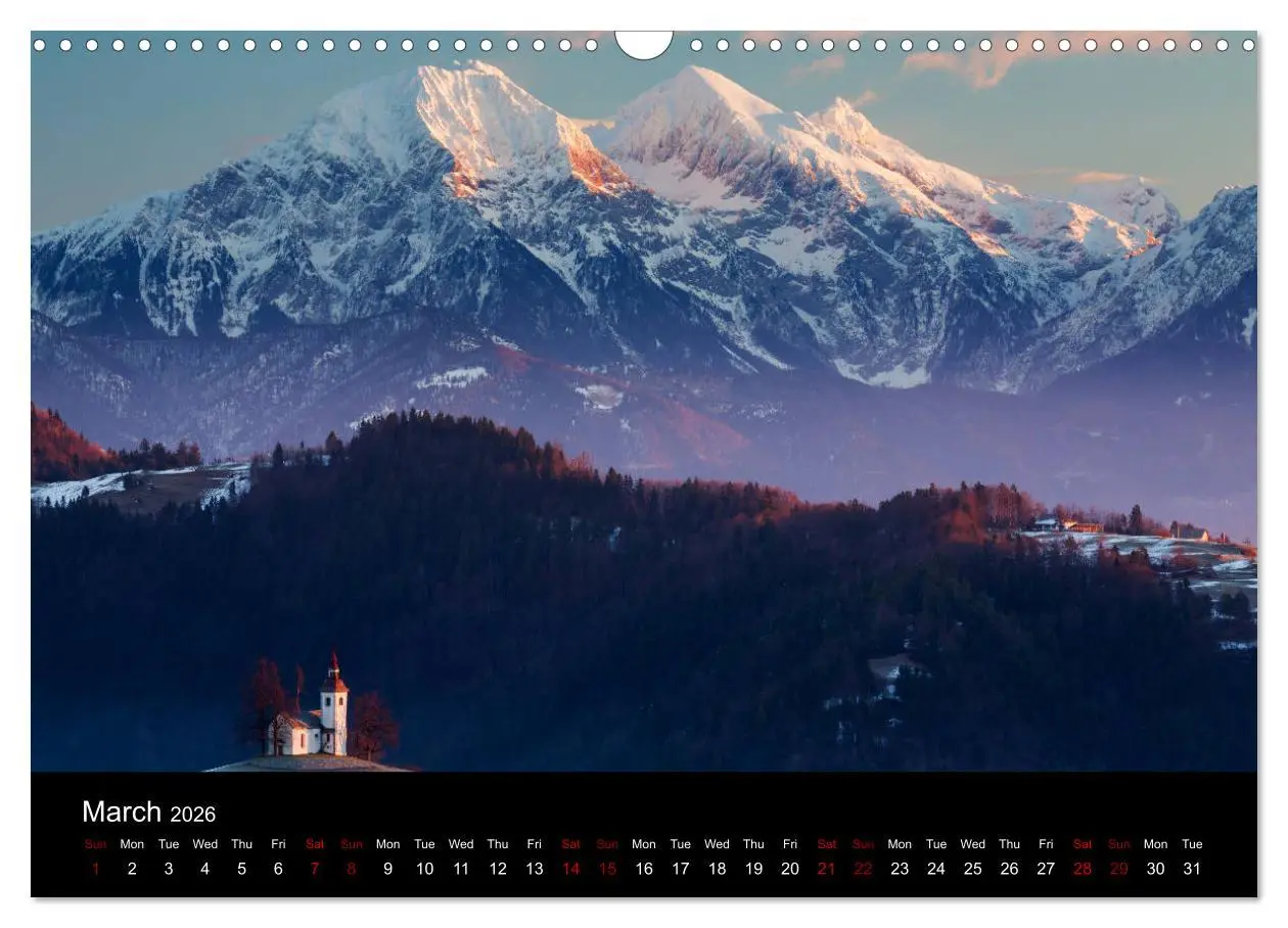 Bild: 9783516561104 | Mountains of Slovenia (Wall Calendar 2026 DIN A3 landscape),...
