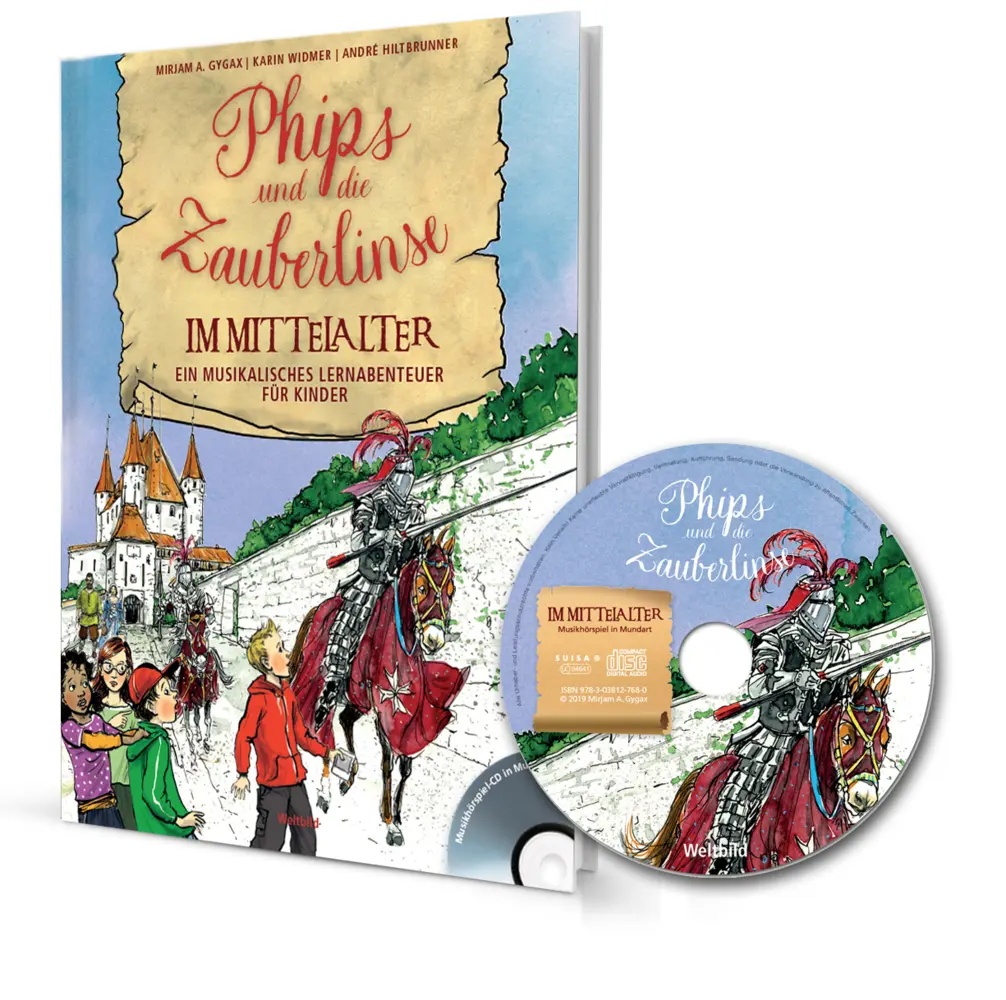 Cover: 9783729651104 | Phips und die Zauberlinse im Mittelalter | Mirjam A. Gygax | Buch