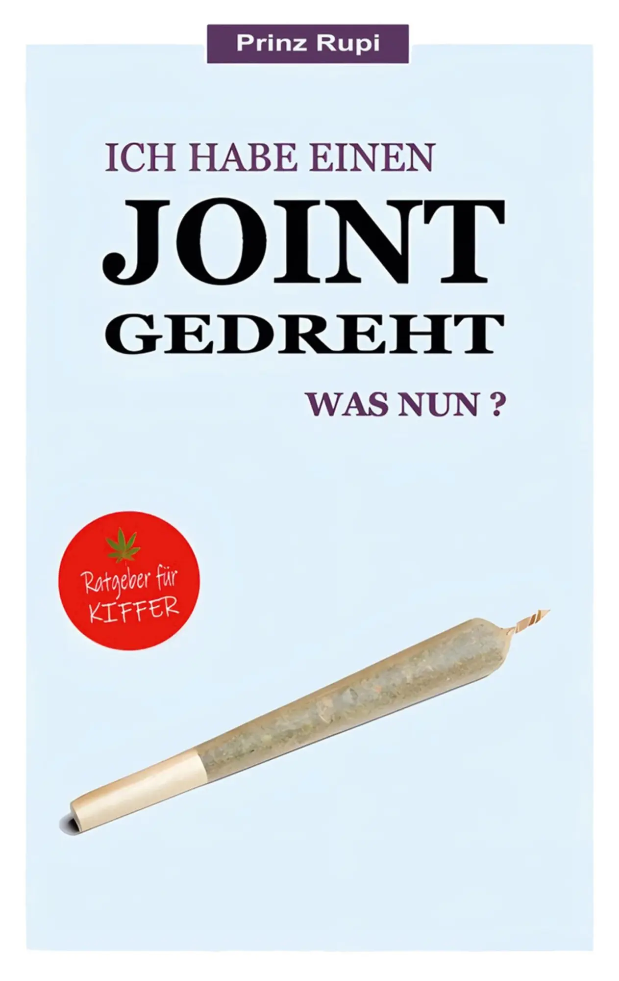Cover: 9783759731104 | Ich habe einen Joint gedreht - was nun? | Prinz Rupi | Taschenbuch