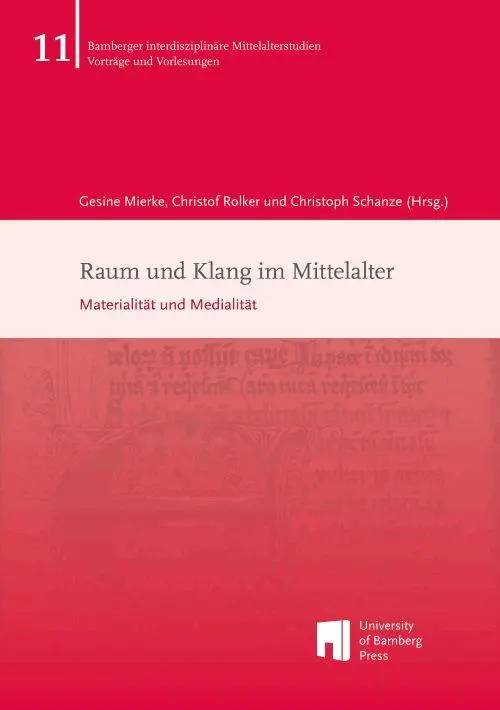 Cover: 9783989891104 | Raum und Klang im Mittelalter | Materialität und Medialität | Buch