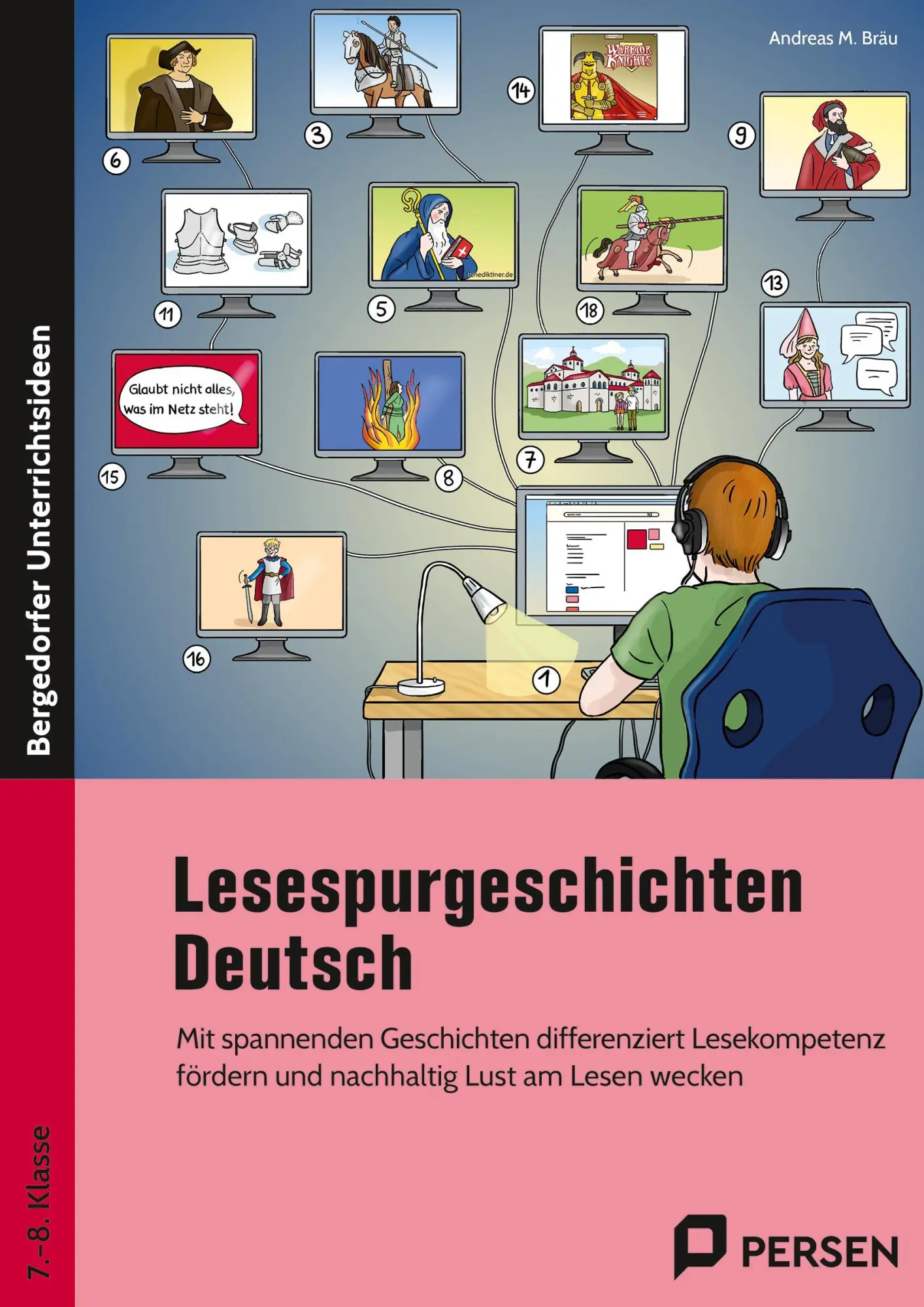 Cover: 9783403211204 | Lesespurgeschichten 7./8. Klasse - Deutsch | Andreas M. Bräu | 60 S.