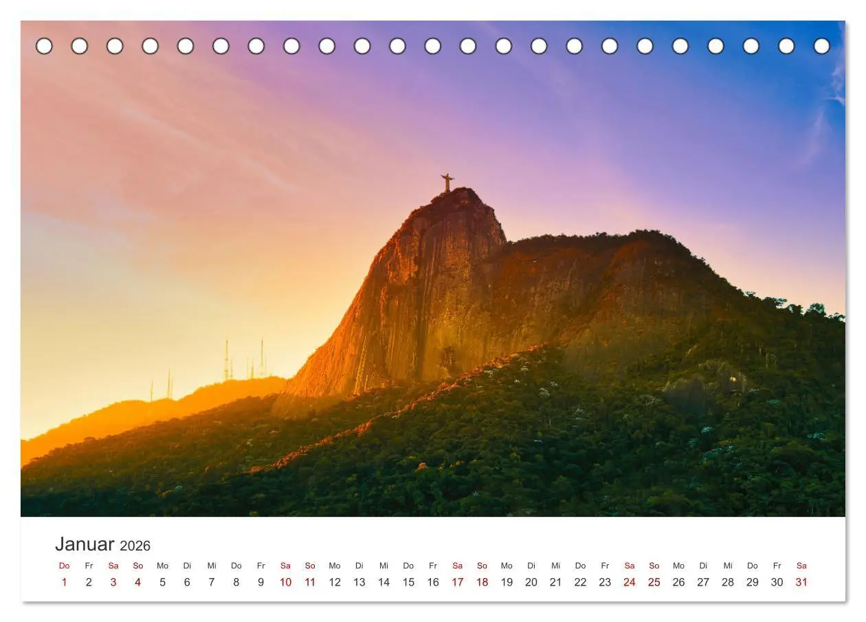 Bild: 9783457601204 | Rio de Janeiro - Am Fuße des Corcovados. (Tischkalender 2026 DIN A5...
