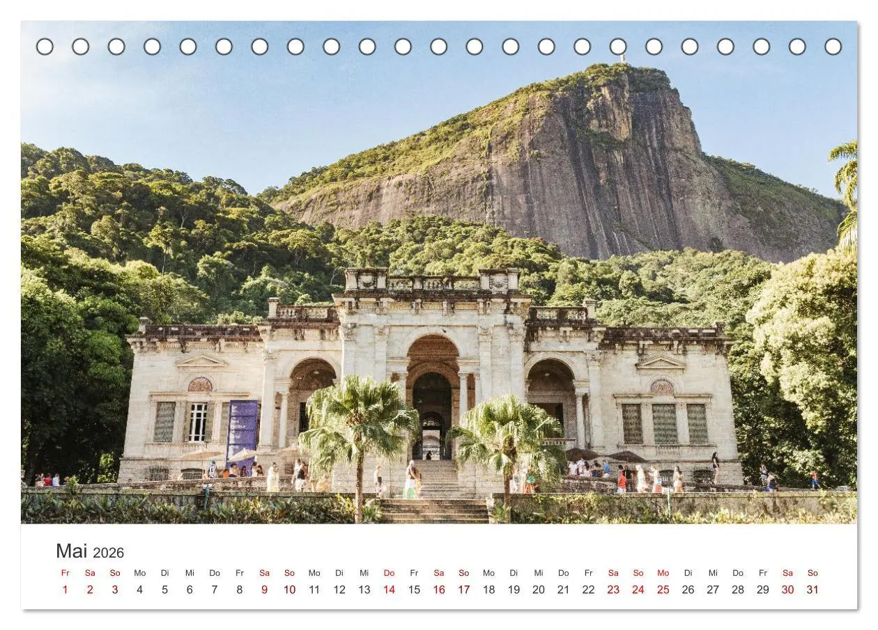 Bild: 9783457601204 | Rio de Janeiro - Am Fuße des Corcovados. (Tischkalender 2026 DIN A5...