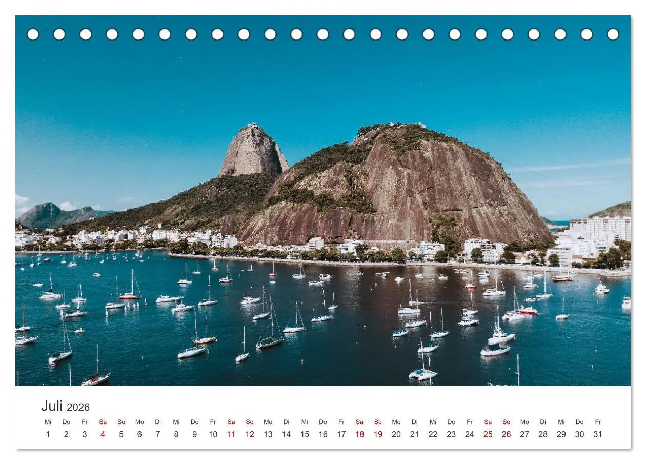 Bild: 9783457601204 | Rio de Janeiro - Am Fuße des Corcovados. (Tischkalender 2026 DIN A5...