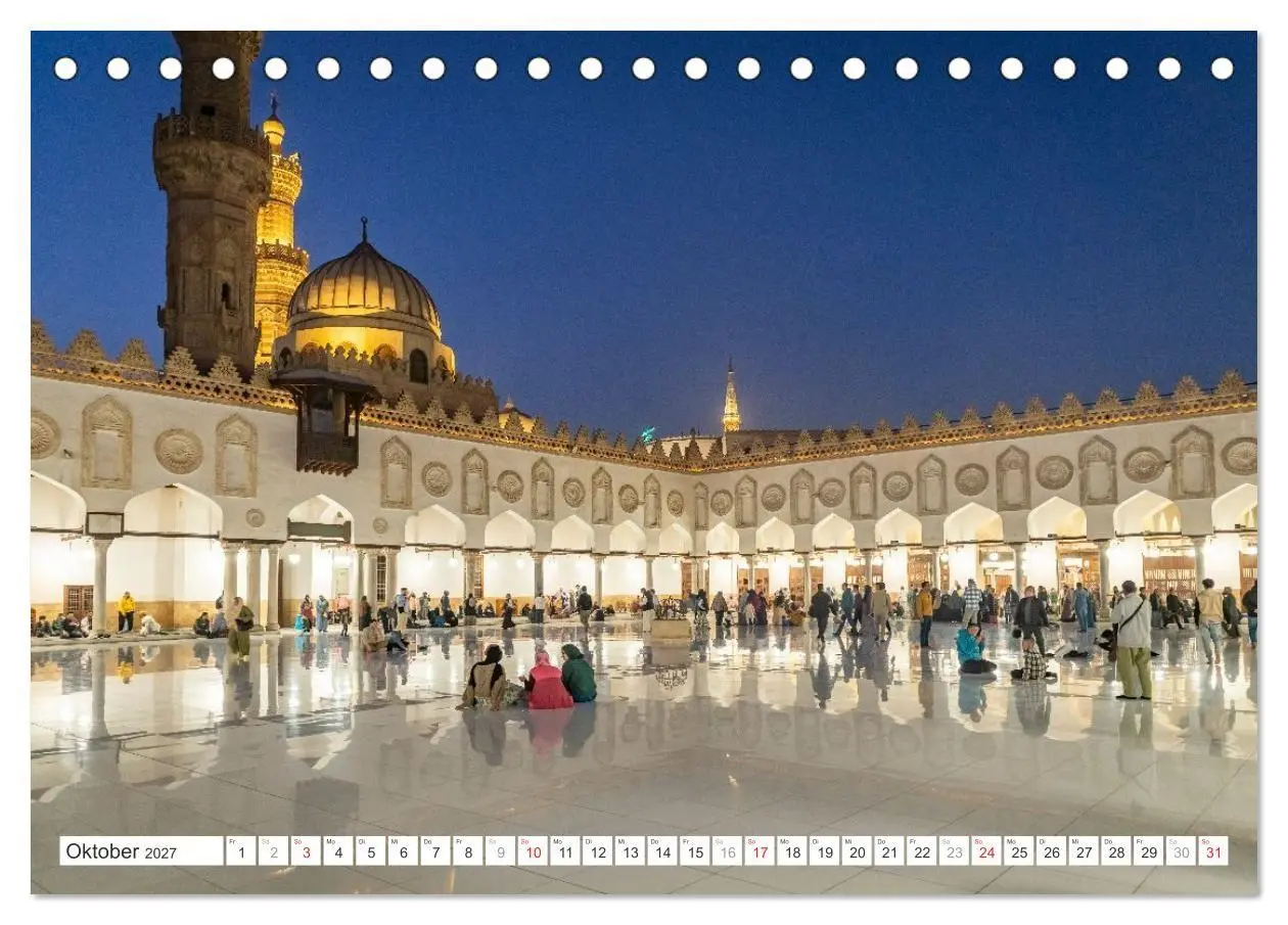 Bild: 9783516791204 | Ägypten - Kairo + Gizeh (Tischkalender 2027 DIN A5 quer), CALVENDO...