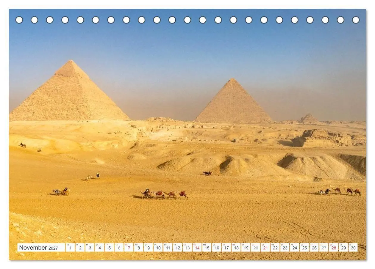 Bild: 9783516791204 | Ägypten - Kairo + Gizeh (Tischkalender 2027 DIN A5 quer), CALVENDO...