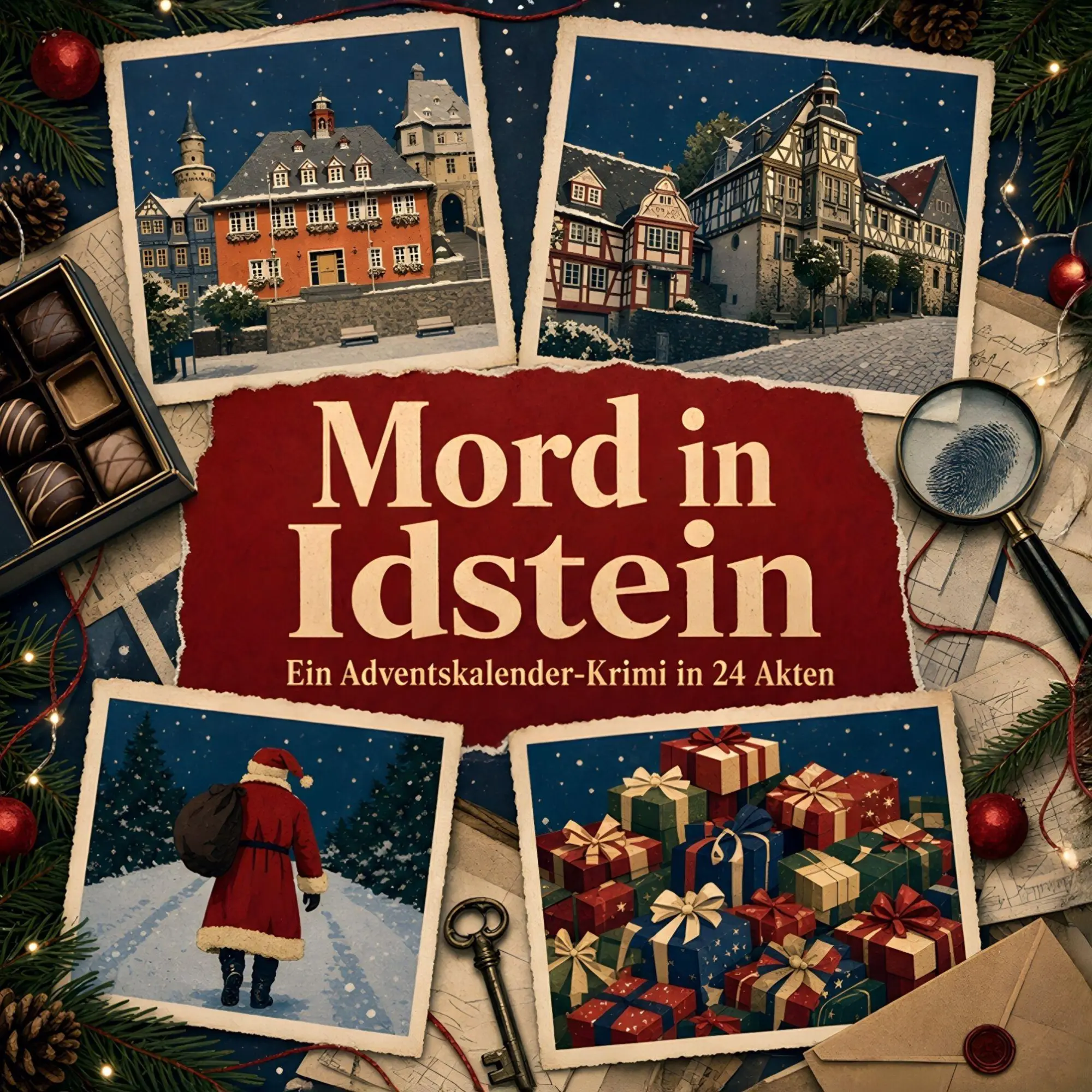 Cover: 9783696121204 | Mord in Idstein | Ein Adventskalender-Krimi in 24 Akten | Eva Werner
