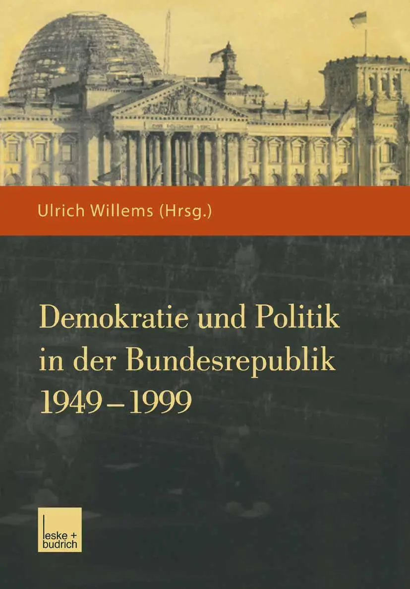 Cover: 9783810031204 | Demokratie und Politik in der Bundesrepublik 1949-1999 | Willems