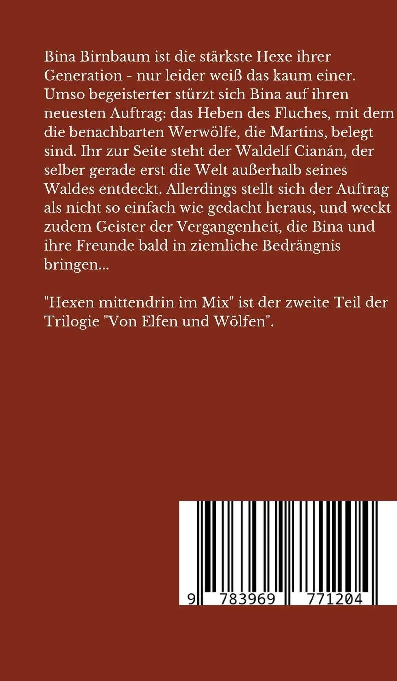 Rückseite: 9783969771204 | Hexen Mittendrin im Mix | Anna K. Thomas | Buch | 392 S. | Deutsch