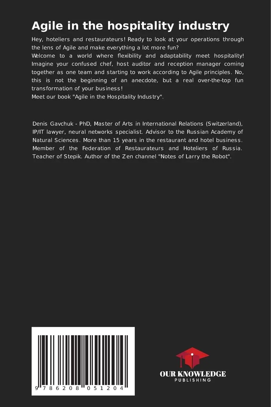 Rückseite: 9786208051204 | Agile in the hospitality industry | Denis Gawchuk | Taschenbuch | 2024