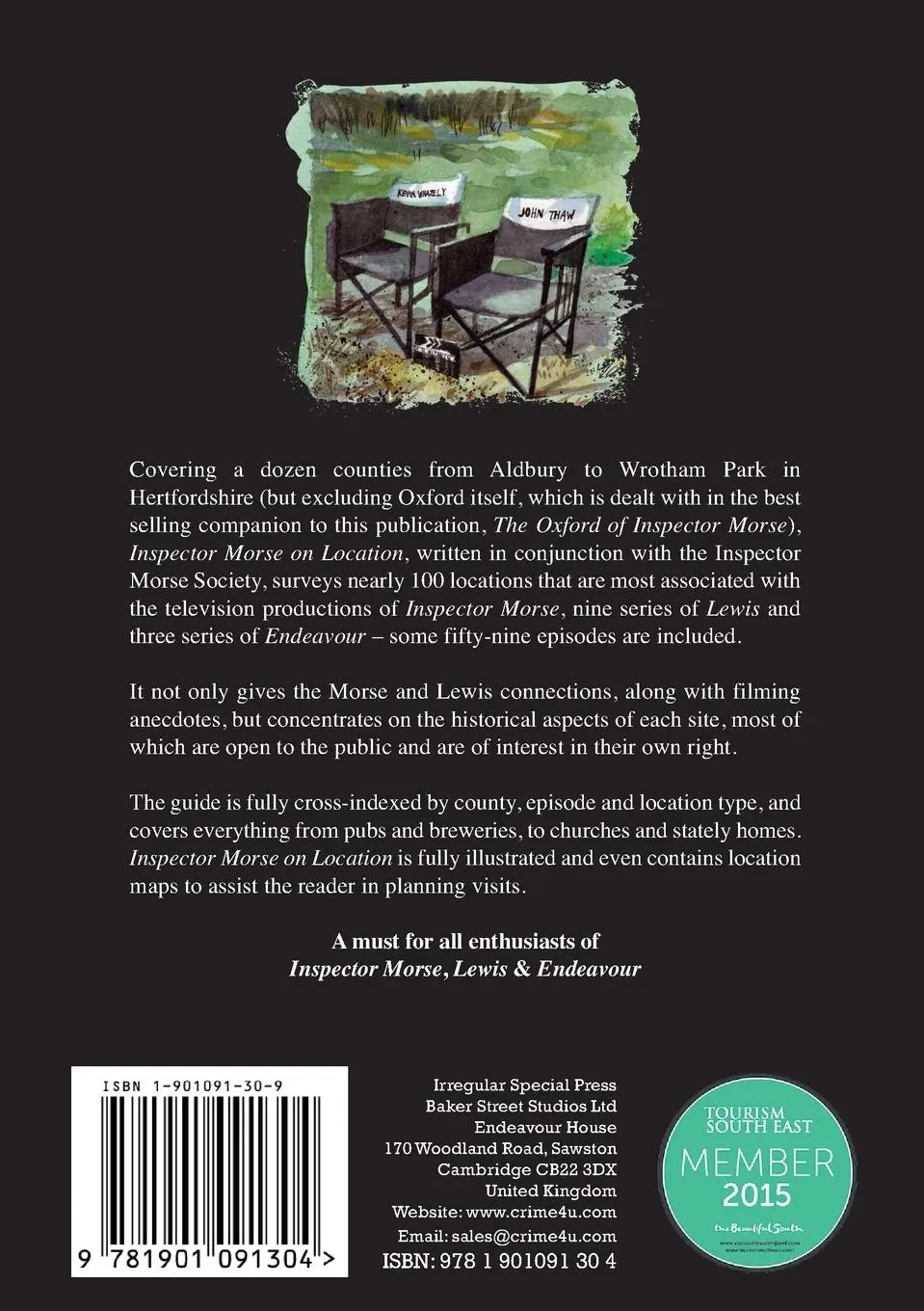 Rückseite: 9781901091304 | Inspector Morse on Location | Antony J Richards | Taschenbuch | 2011