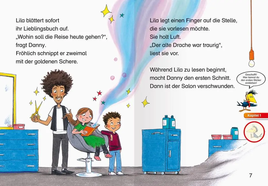 Bild: 9783473361304 | Der magische Frisör - Leserabe 1. Klasse - Erstlesebuch für Kinder...