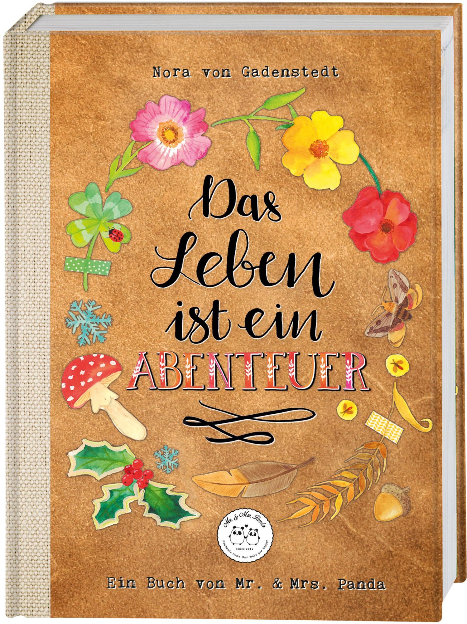 Cover: 9783735881304 | Das Leben ist ein Abenteuer | &amp; Panda (u. a.) | Buch | 144 S. | 2024