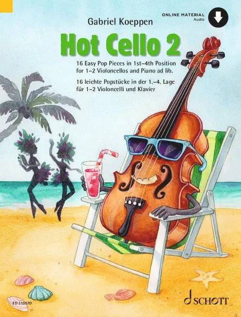 Cover: 9783795731304 | Hot Cello 2 mit Online-Material Audio | Katharina Drees | Broschüre