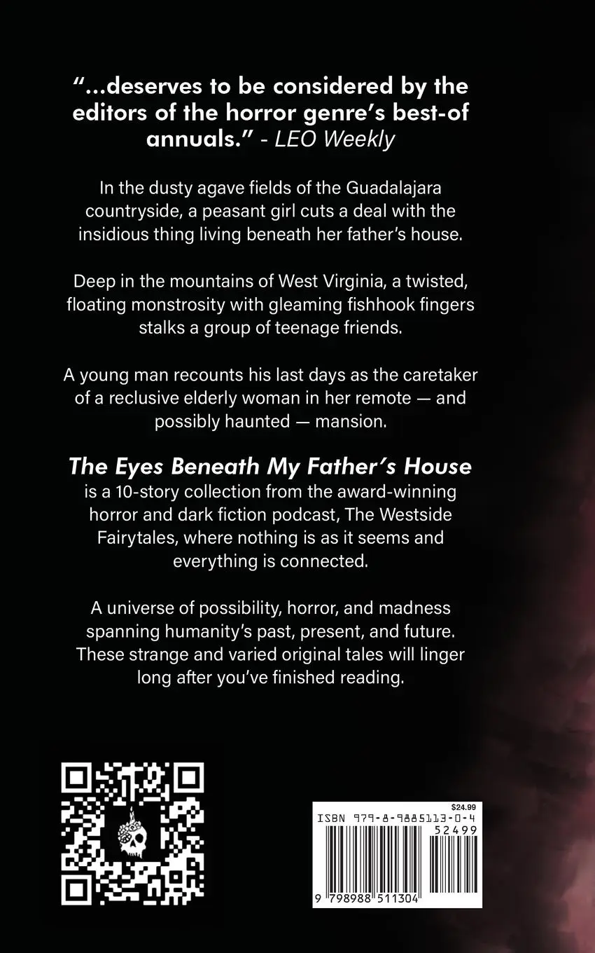 Rückseite: 9798988511304 | The Eyes Beneath My Father's House | Tyler Bell | Taschenbuch | 2023