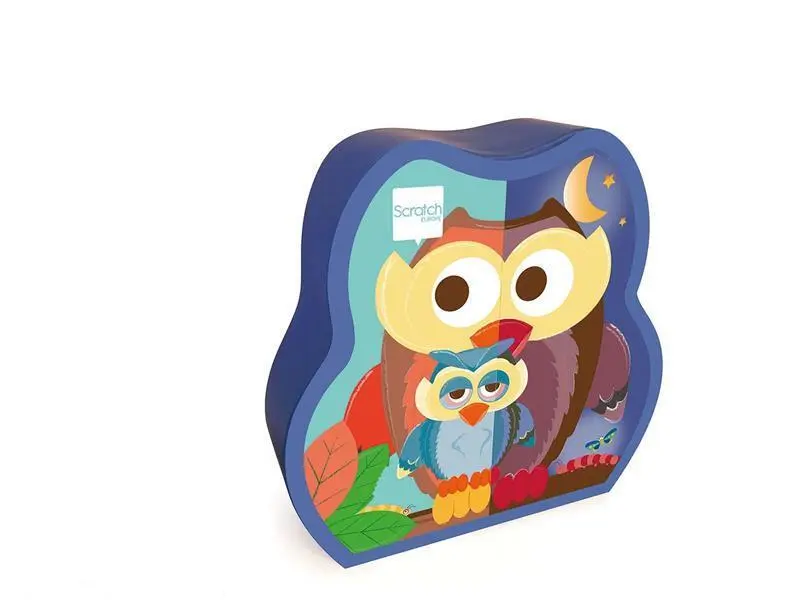 Cover: 5414561811404 | Kinderpuzzle Eule Tag/Nacht beidseitig (Puzzle) | Spiel | 276181140