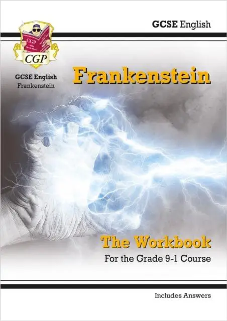 Cover: 9781789081404 | GCSE English - Frankenstein Workbook (includes Answers) | Cgp Books